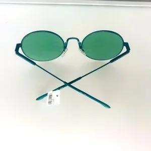 Fendi | Accessories | Fendi 53mm Round Sunglasses Green Wave  display picture 3